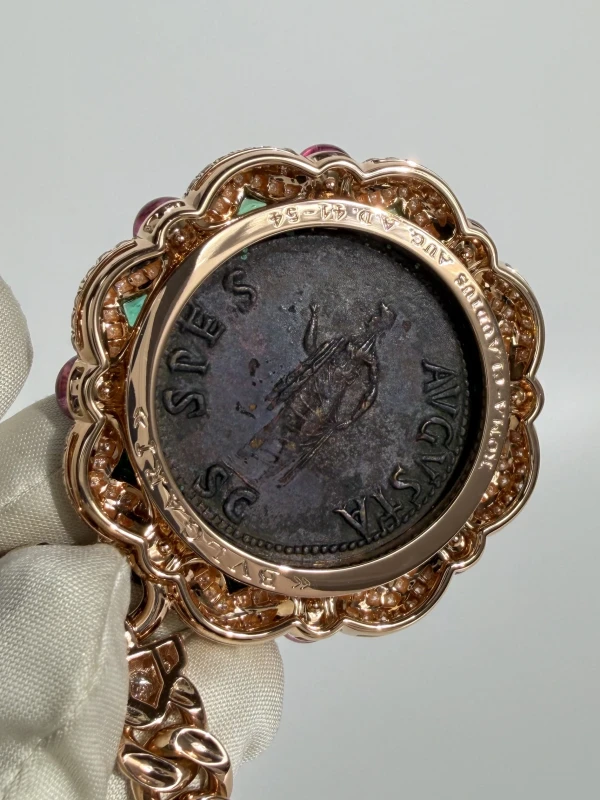 Bvlgari 'Monete' Antique Coin Limited Edition Necklace BVG Monete 6