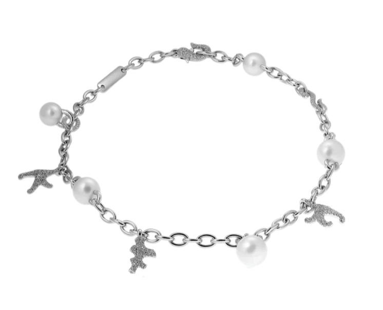 PEARS&DIAMOND NECKLACE