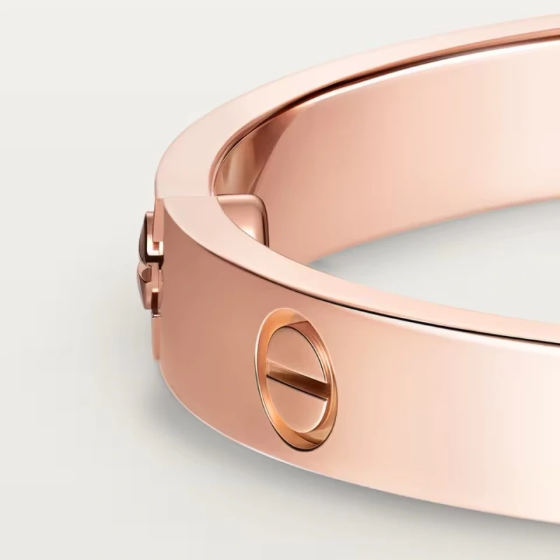Cartier LOVE BRACELET, ROSE GOLD (SIZE 17) B6067417 3
