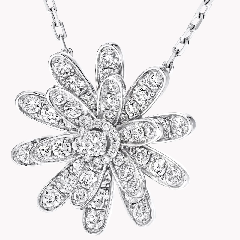 GRAFF Small Wild Flower Diamond Pendant RGP840 2