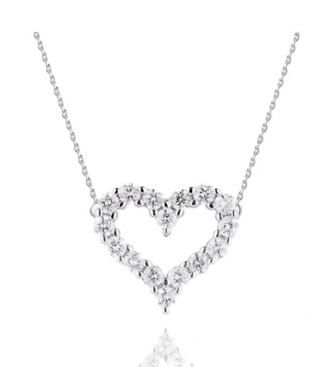 DIAMOND 0.74 CT G-H/VS HEART PENDANT