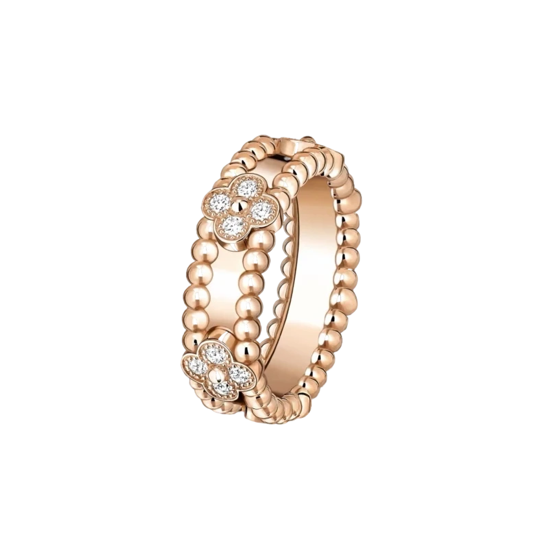 Perlée sweet clovers ring (SIZE 51)