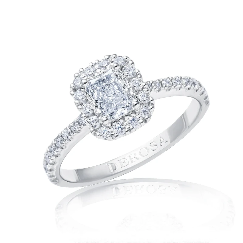 RADIANT DIAMOND 0.53 CT H/VVS2 RING (GIA)