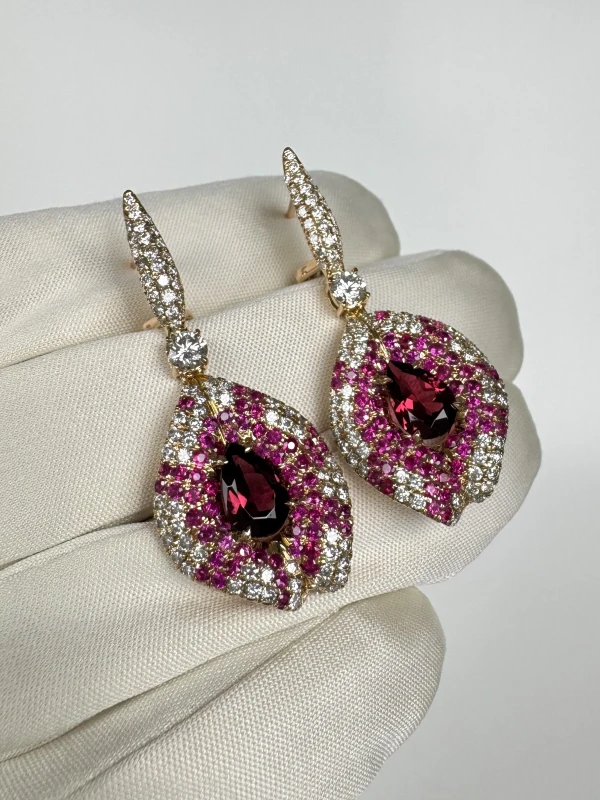 Yanush Gioielli Rudy and Diamond Coctail Set YSET 7