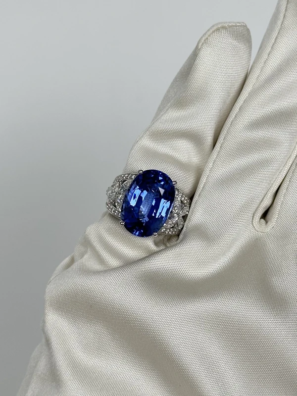 VERDI JEWELLERY КОЛЬЦО С САПФИРОМ 15.67 CT A45F 5