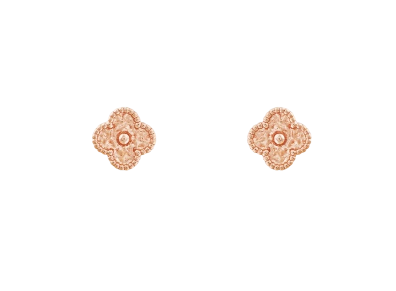 Van Cleef & Arpels SWEET ALHAMBRA EARRINGS, ROSE GOLD VCARO8DB00 1