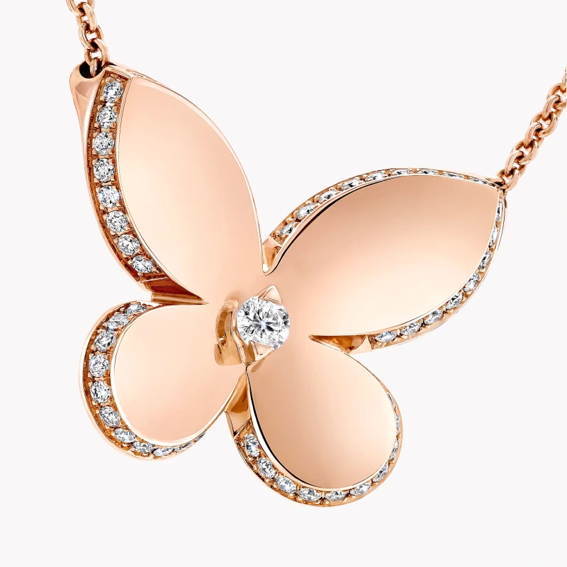 Graff Pavé Butterfly Pendant RGP819 3