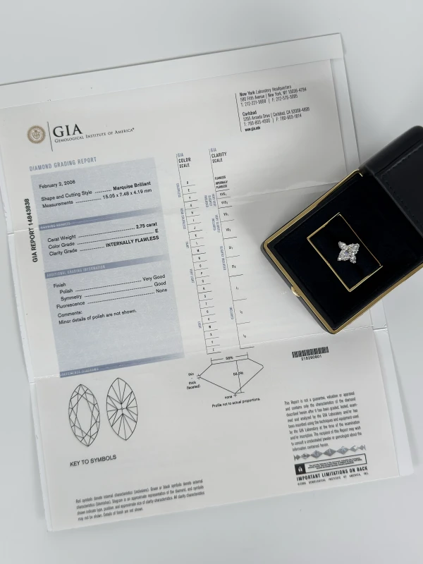 Graff MARQUISE DIAMOND RING GR14099 7