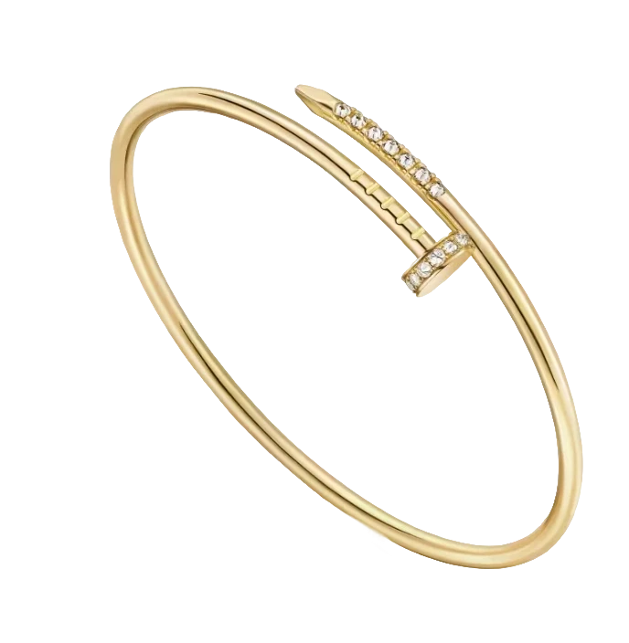 Cartier Juste un Clou bracelet, small model, inverted diamonds (SIZE 16) B6091916 1