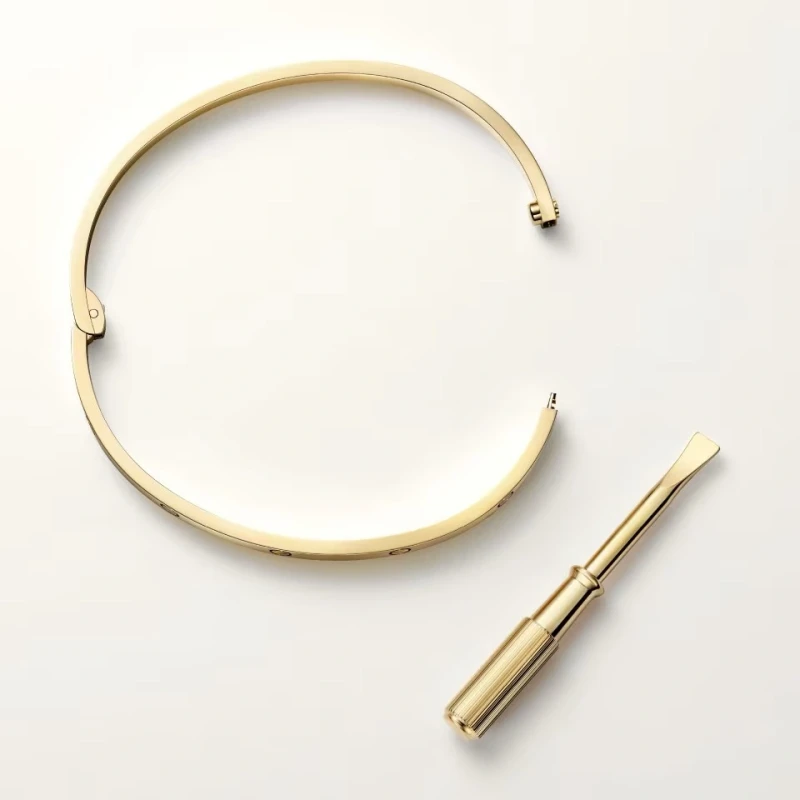 Cartier LOVE BRACELET, SMALL MODEL, YELLOW GOLD (SIZE 16) B6079116 7