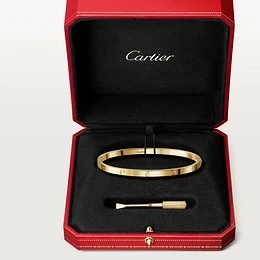 Cartier LOVE BRACELET, SMALL MODEL, YELLOW GOLD B6047517 2