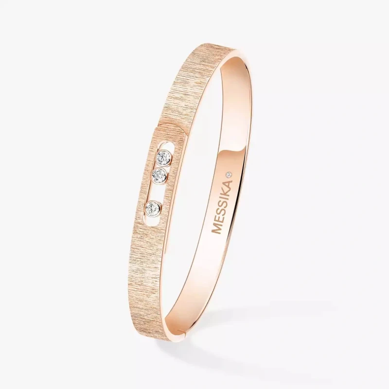 MESSIKA Move Noa Ciselé Bangle (SIZE M) 14481-PG-M 3