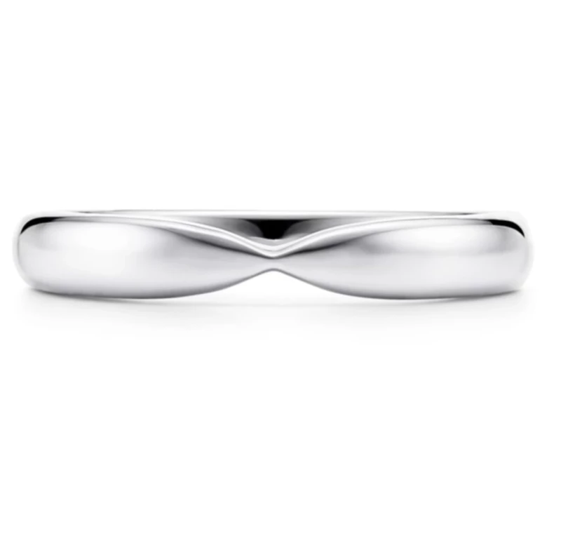 Tiffany Harmony  Wedding Band in Platinum