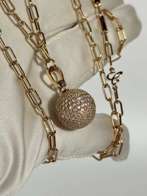 Chopard HAPPY DIAMONDS PLANET PENDANT 79A619-5901 6