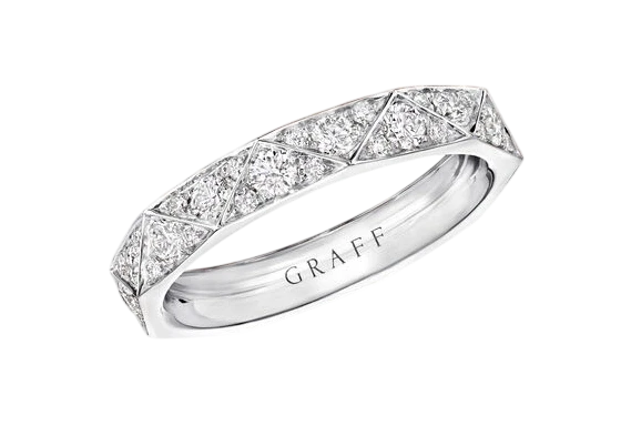 Laurence Graff Signature Diamond Ring (SIZE 52)
