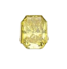 DIAMOND 32.59 CT FANCY VIVID YELLOW*/VVS1 (GIA)