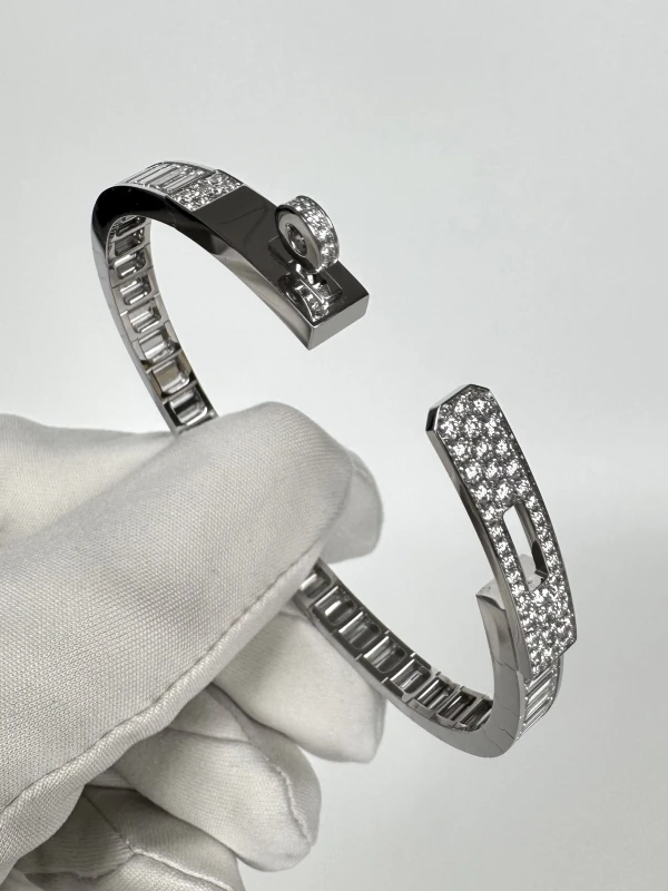 HERMES Kelly Baguettes bracelet KellyB 4