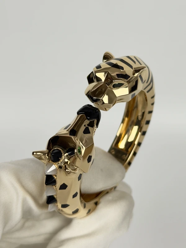 Cartier HIGH JEWELLERY, Indomptables de Cartier Bracelet (SIZE 15) H6038815 4