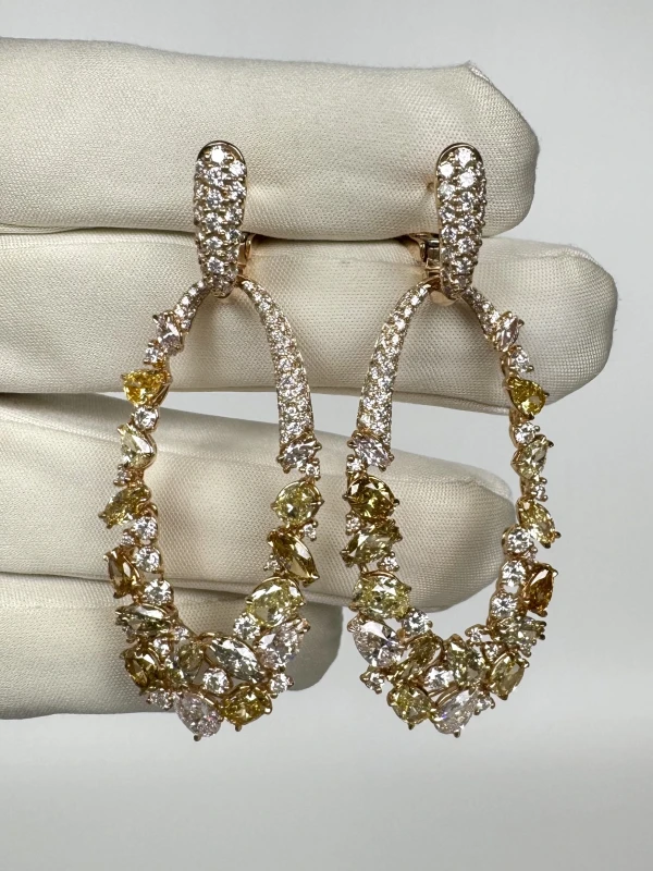 Crivelli DIAMOND 11.94 CT EARRINGS CR8335 3
