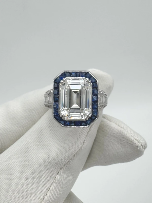 No name DIAMOND RING 4.09 CT F/VS2 (GIA) 4.09 CT F/VS2 2