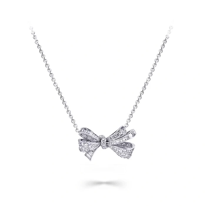GRAFF TILDA`S BOW CLASSIC DIAMOND PENDANT GP852 1