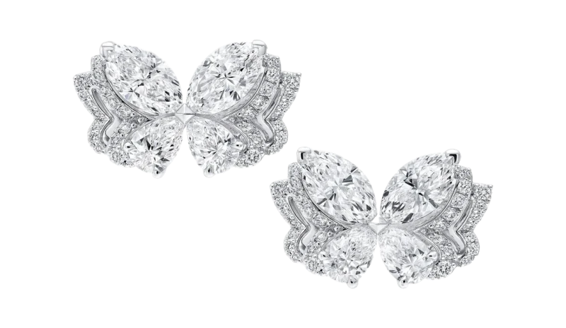 Butterfly Diamond Earrings