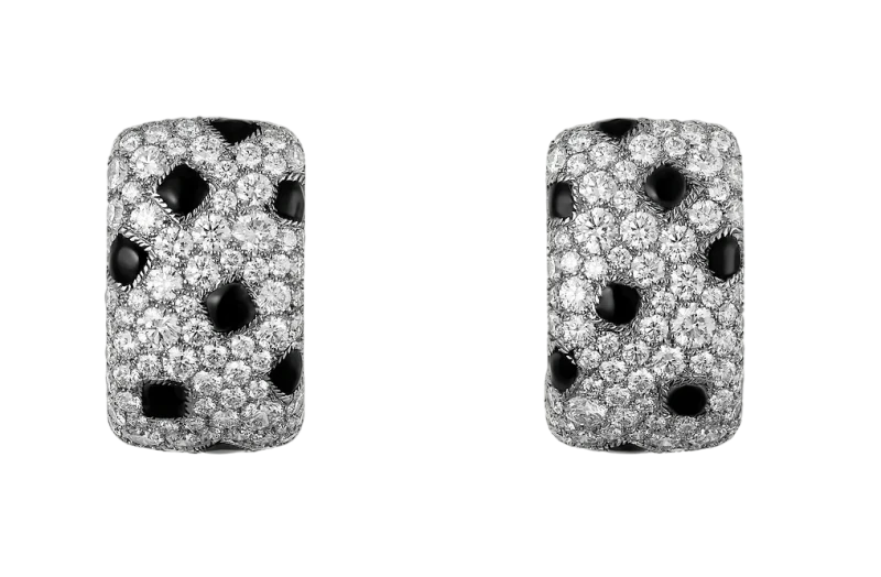 Panthère de Cartier earrings, paved