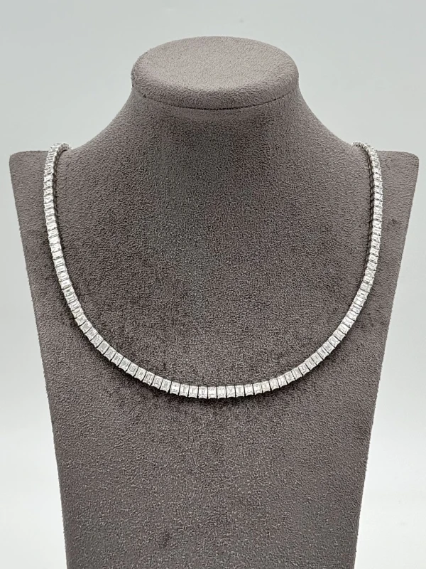 RalfDiamonds EMERALD DIAMOND 29.87 CT NECKLACE RFD29.87ct 4