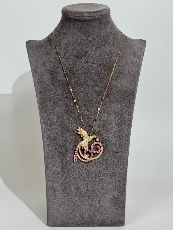 Van Cleef & Arpels. OISEAUX DE PARADIS NECKLACE ARN9C000 2