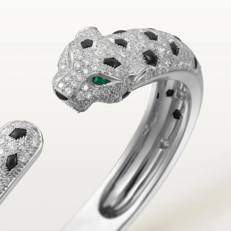 Cartier PANTHÈRE DE CARTIER BRACELET, MEDIUM MODEL, SEMI-PAVED (SIZE 16) N6722316 2