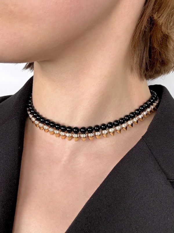 Cartier CLASH DE CARTIER NECKLACE, FLEXIBLE EXTRA-LARGE MODEL, DIAMONDS (SIZE 39) N7424460 2