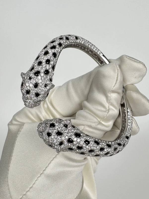 Cartier Panthère de Cartier bracelet, paved (SIZE 16) H6031916 5