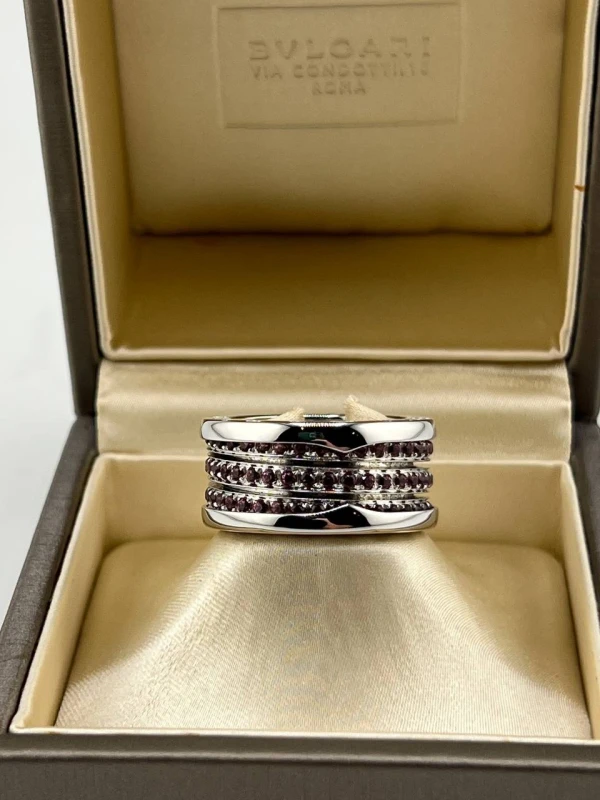 Bvlgari Pink Sapphire B.zero ring 3