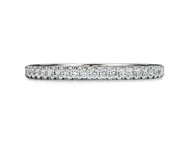 Full Eternity Ring in Platinum with Diamonds