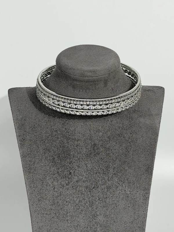 GRAFF Graff Gateway Five Row Diamond Choker Necklace RGN685 3