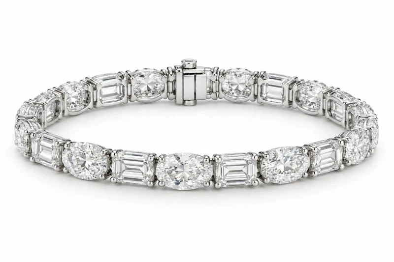 DIAMOND 7.89 CT F-G/VS BRACELET