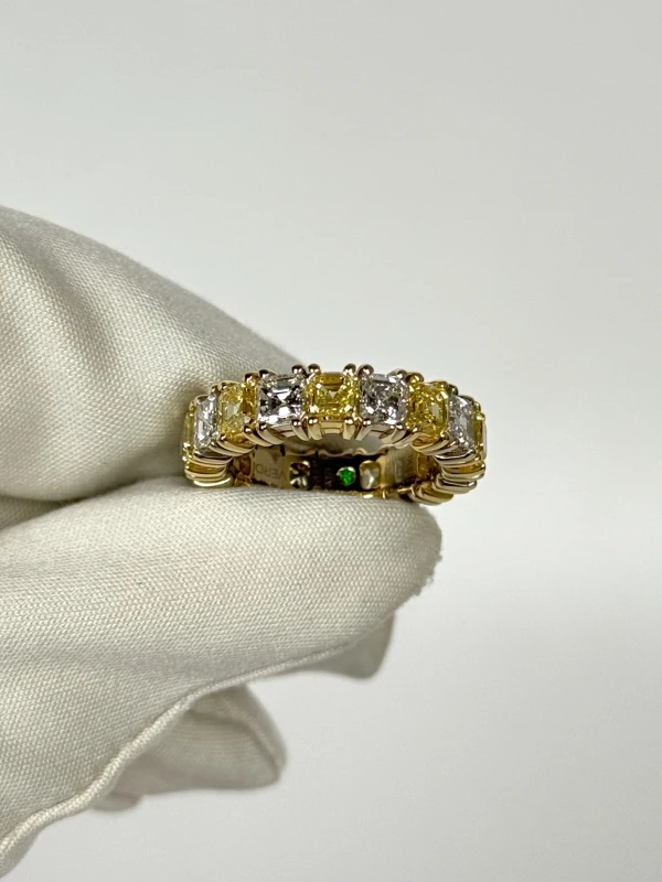 VERDI JEWELLERY КОЛЬЦО С БРИЛЛИАНТАМИ 6.81 CT A17F 2