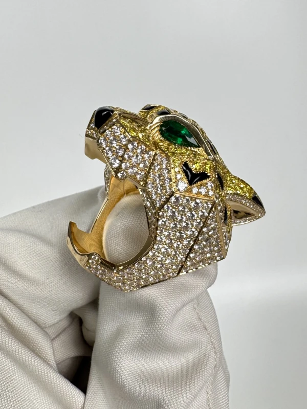Cartier LIMITED EDITION FAUNE ET FLORE DE CARTIER RING (SIZE 52) H4230652 4