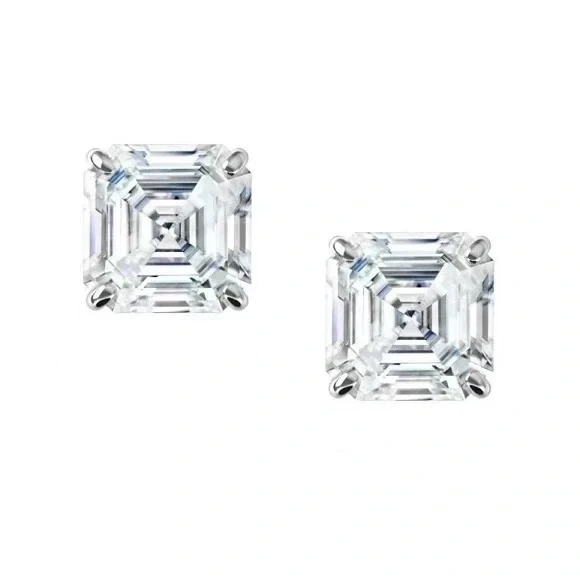 ASHER DIAMOND 1.00-1.00 CT F/VS1 EARRINGS (GIA)