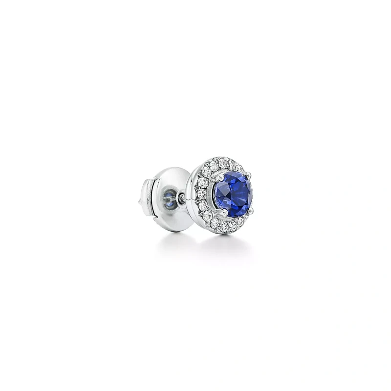 Tiffany & Co Tiffany Soleste Sapphire and Diamond Earrings 60005206 3