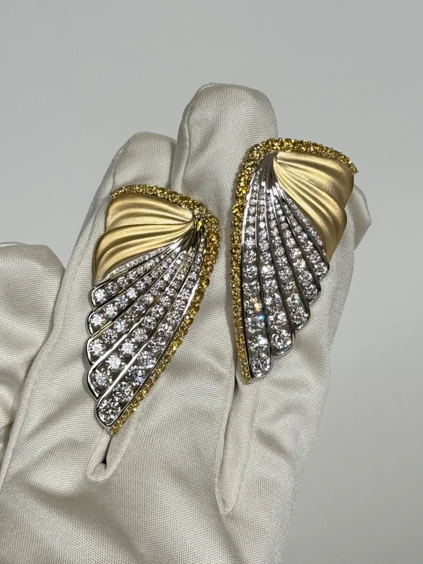 RalfDiamonds DIAMOND 9.86 CT EARRINGS RD52025 3