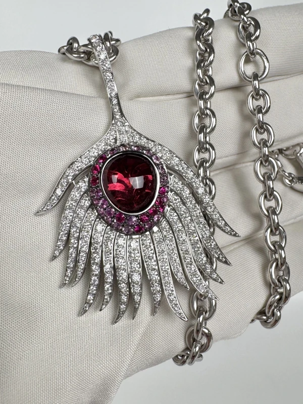 Carrera y Carrera PEACOCK NECKLACE CyC74656 3