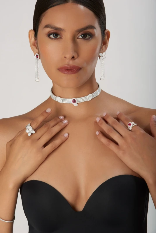 Pasquale Bruni Heart to earth choker, Mozambique Ruby 2.02 ct Pigeon's Blood (GRS) 16568B 2