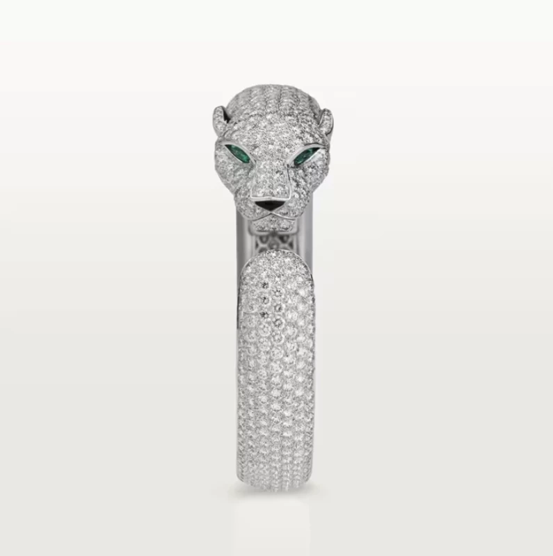 Cartier Panthère de Cartier Bracelet, Full Pave (SIZE 17) HP600338 1