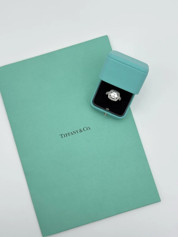 Tiffany & Co DIAMOND 4.08 CT G/VVS2 RING (SIZE 51) TC4.08 5