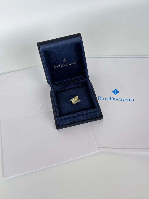RalfDiamonds RDR3.03CT 2 DIAMOND 3.03 CT FY/VS RING (SIZE 53) RDR3.03CT 4