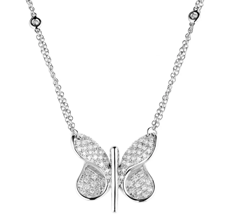 BUTTERFLY DIAMOND PENDANT