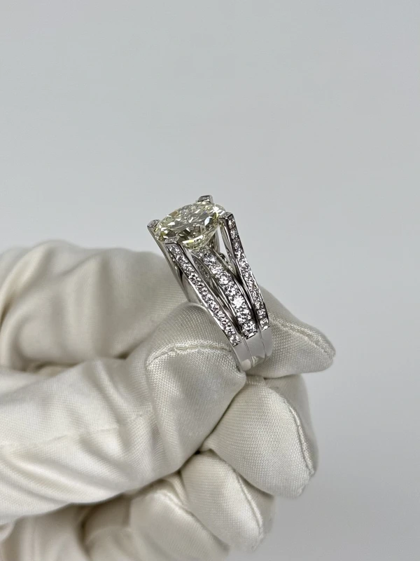 RalfDiamonds ROUND DIAMOND 5.29 CT M/VVS2 RING (SIZE 49) 5.29ct 4