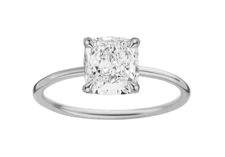 No name CUSHION DIAMOND 3.02 CT H/VVS2 RING (GIA) NN3.02H/VVS 1