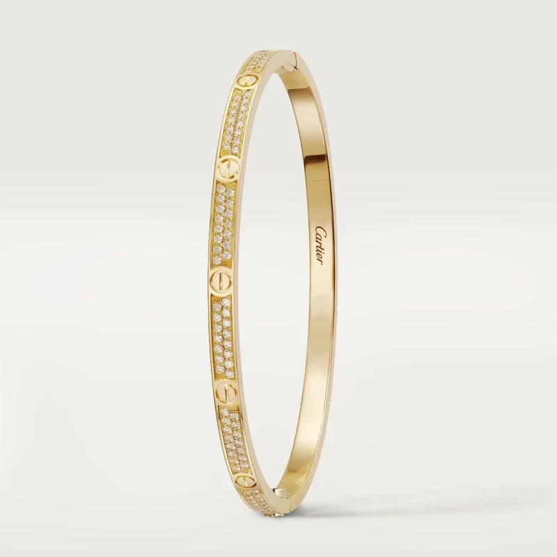 Cartier LOVE BRACELET, YELLOW GOLD, DIAMONDS (SIZE 16) N6710616 2